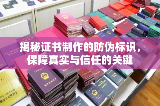 诸城揭秘证书制作的防伪标识，保障真实与信任的关键